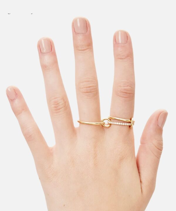 Sonny Pavé Band Ring - Image 4