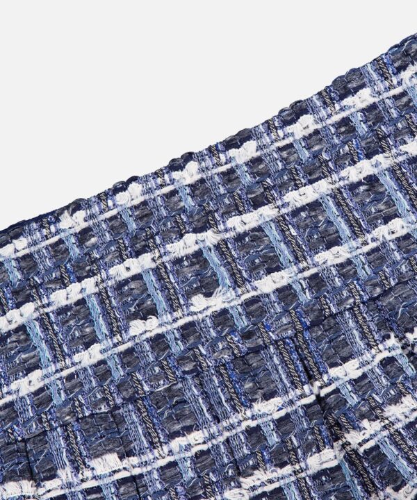 Alternative view of Emilie Frayed Box Pleated Mini Skirt
