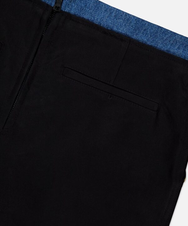 Narin Cropped Mixed Media Pant - Image 4