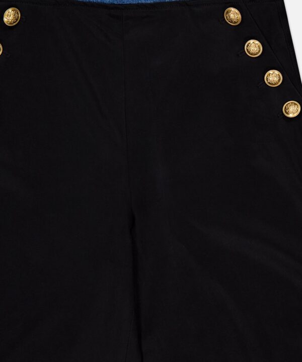 Narin Cropped Mixed Media Pant - Image 3
