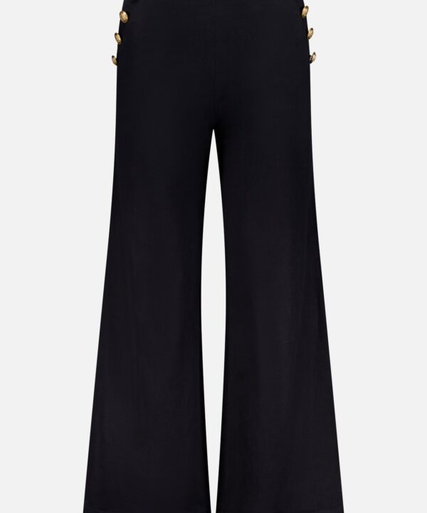 Narin Cropped Mixed Media Pant