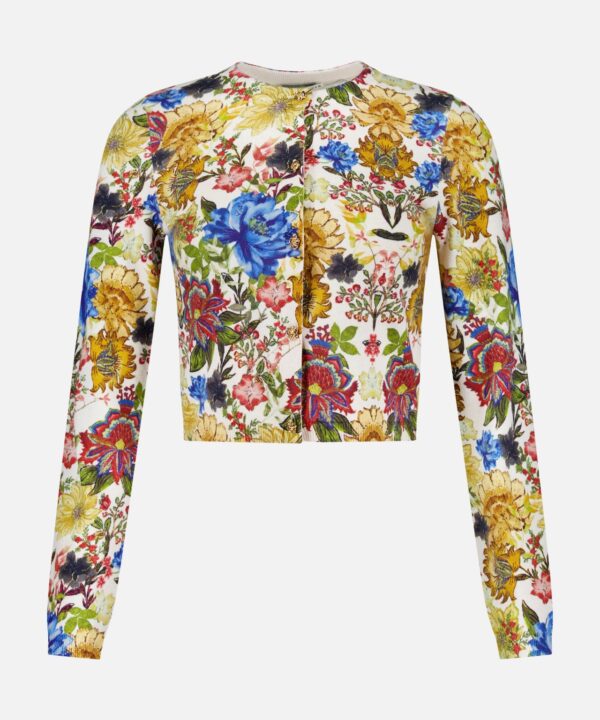 Carson Floral Printed Cardigan