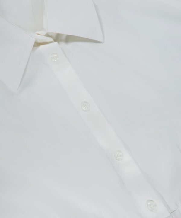 Alternative view of Edle Gathered Corset Button Down Top