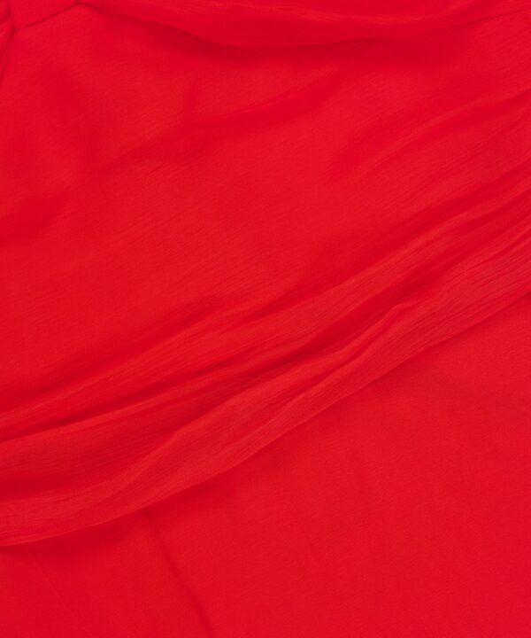 Alternative view of Marabou High Low Ruffle Hem Dress