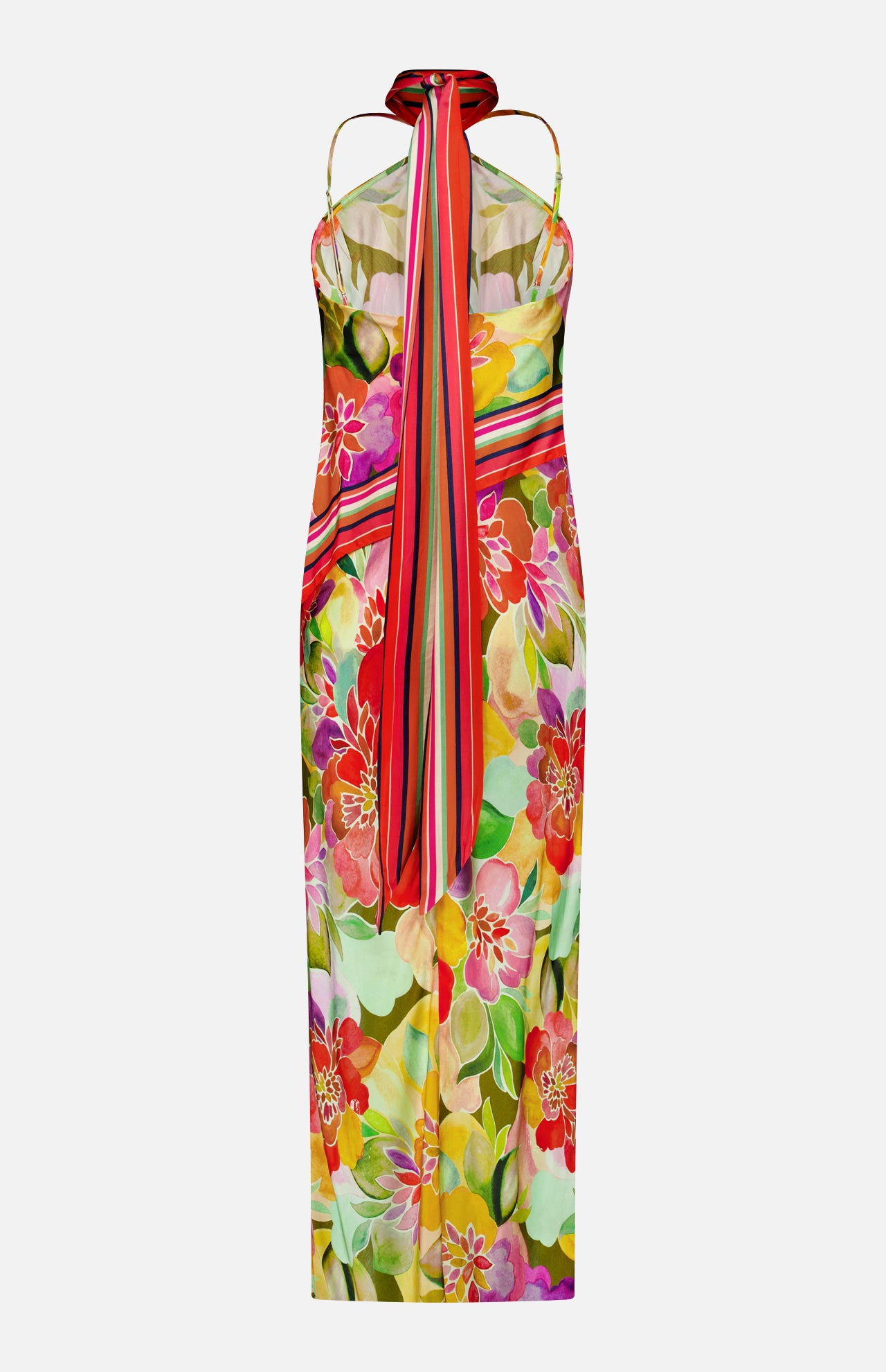Irena Scarf Detail Maxi Dress - Image 3