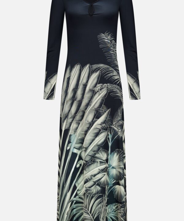 Donde Empieza Embellished Maxi Dress