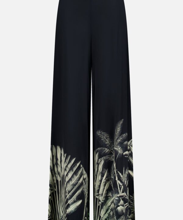 En Calma Palm Print Pants