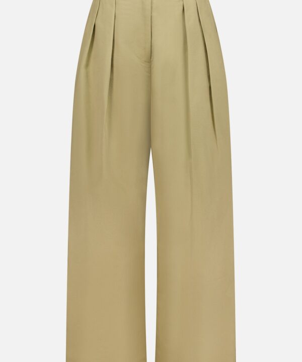 Grand Wide Leg Cotton Pant
