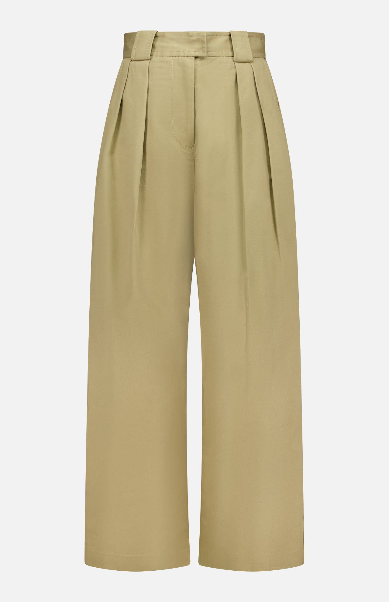 Grand Wide Leg Cotton Pant