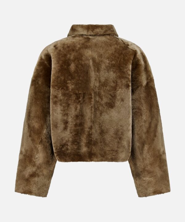 Indy Reversible Shearling Coat - Image 5