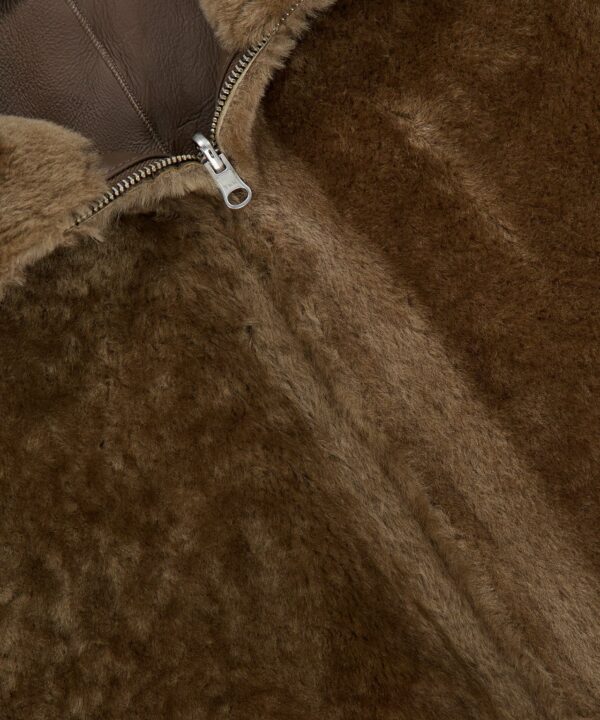 Indy Reversible Shearling Coat - Image 3