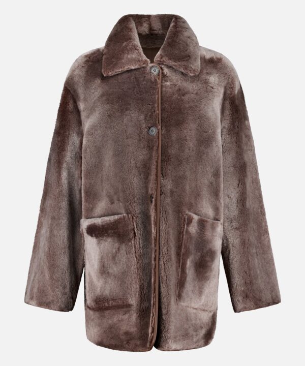 Alternative view of Nicola Reversible Shearling Coat