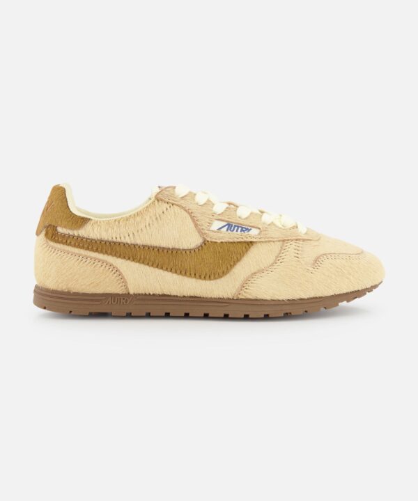 Windspin Low Faux Pony Hair Sneaker