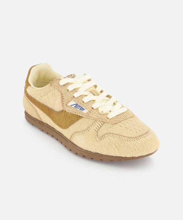 Alternative view of Windspin Low Faux Pony Hair Sneaker