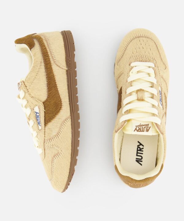 Windspin Low Faux Pony Hair Sneaker - Image 5