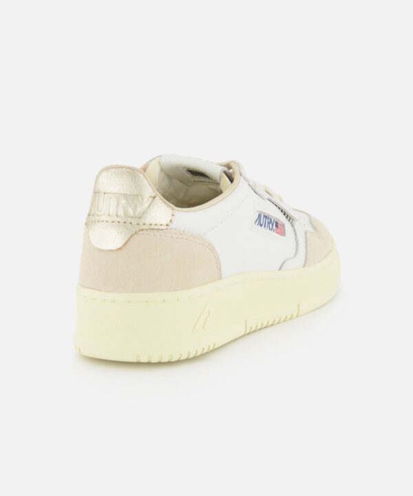 Medalist Low Gold Heel Sneaker - Image 3
