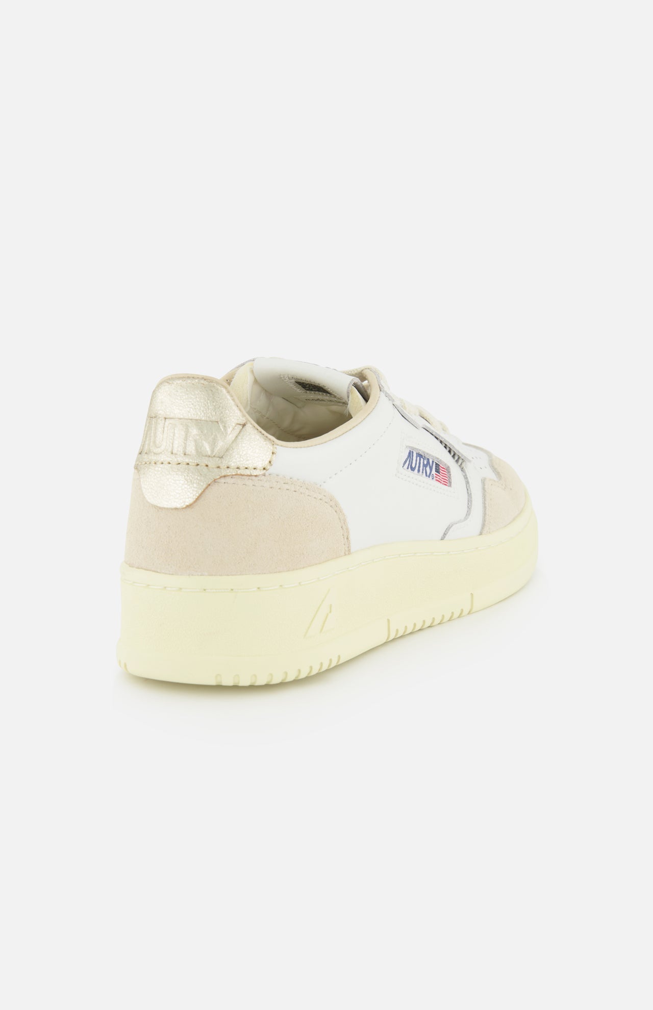 Medalist Low Gold Heel Sneaker - Image 3
