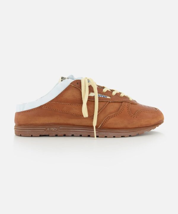 Windspin Leather Mule Sneaker