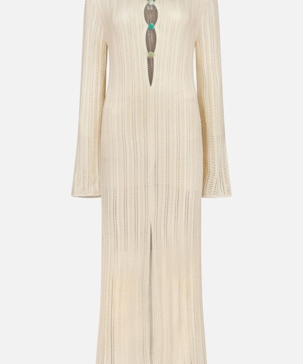 Mamu Cut Out Stone Dress
