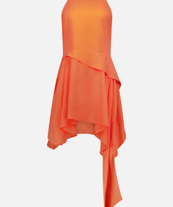 Lorenza Asymmetrical Mini Dress