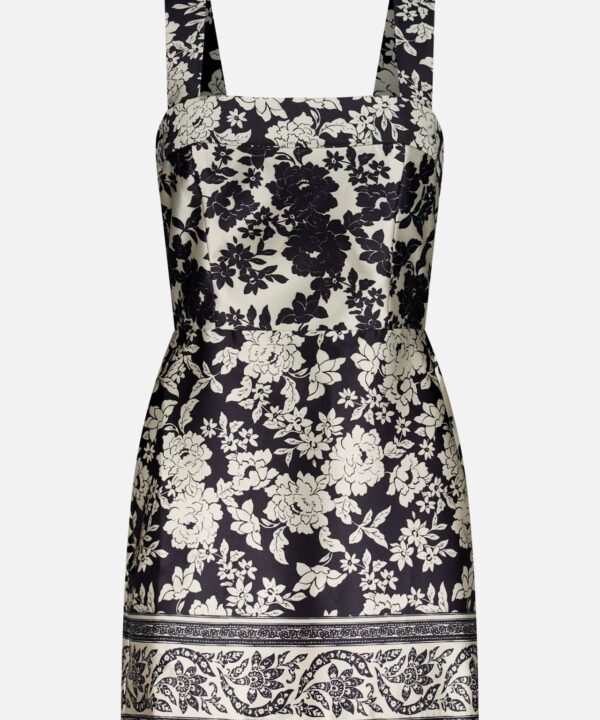 Brianne Brocade Mini Dress