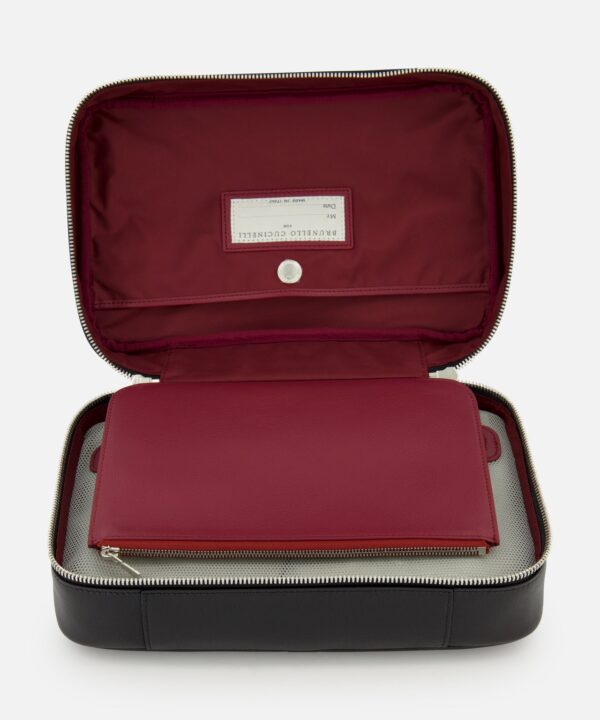 Brunello Cucinelli Leather Dopp Kit - Image 3