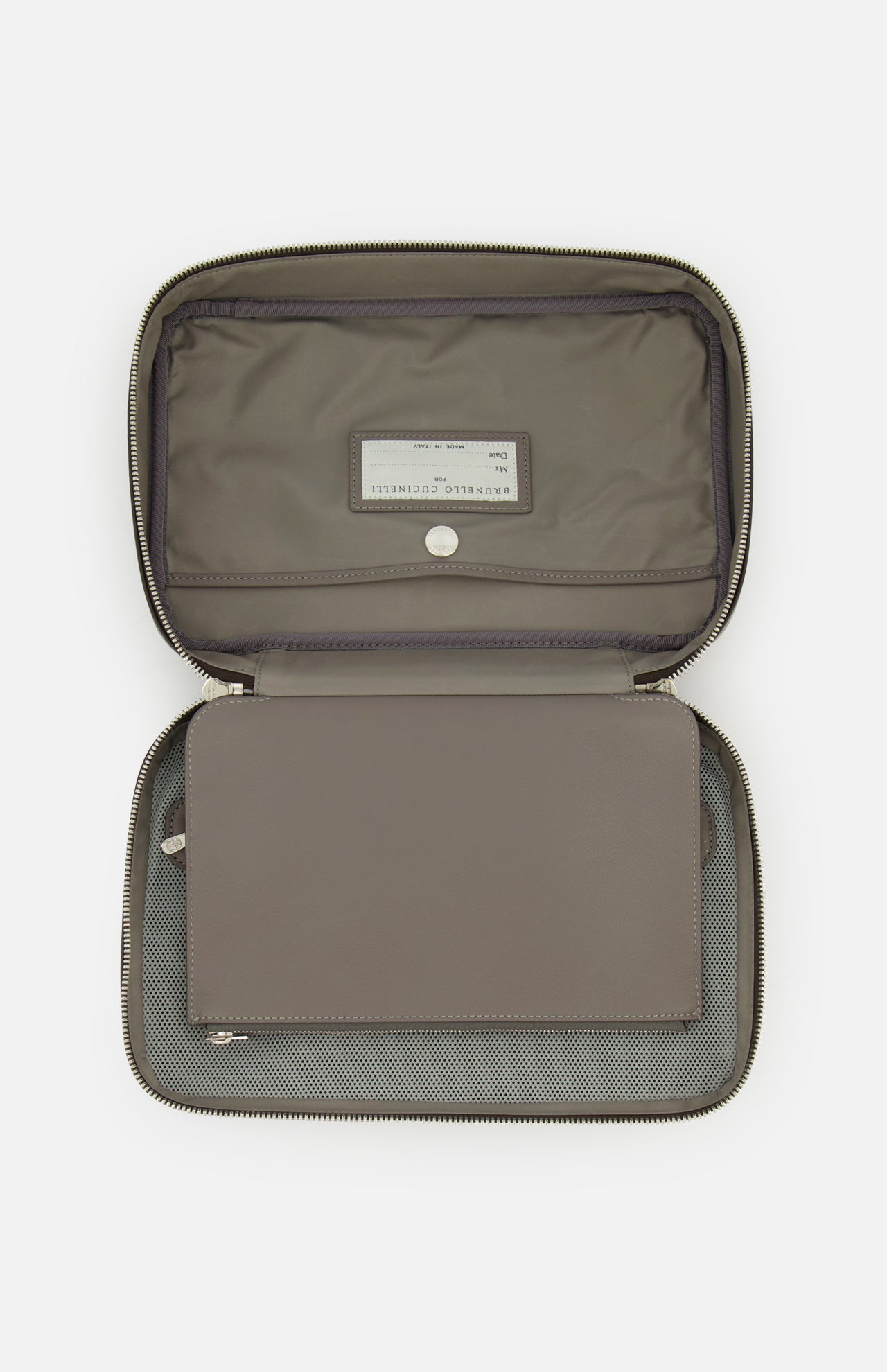 Brunello Cucinelli Leather Travel Bag - Image 2