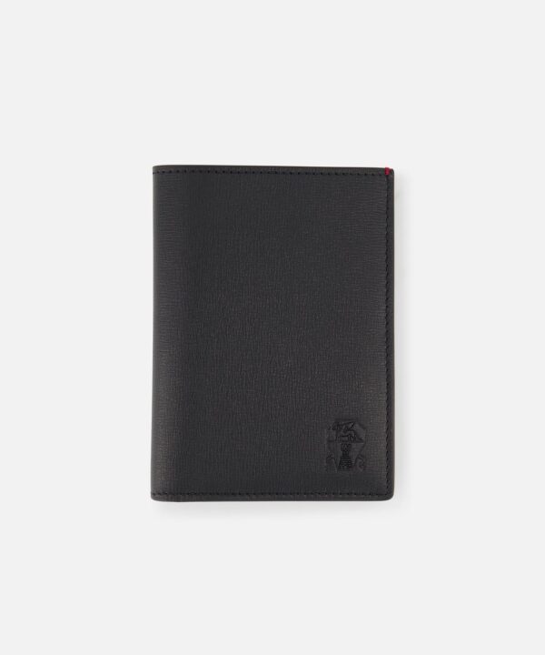 Brunello Cucinelli Leather Wallet and Passport Holder