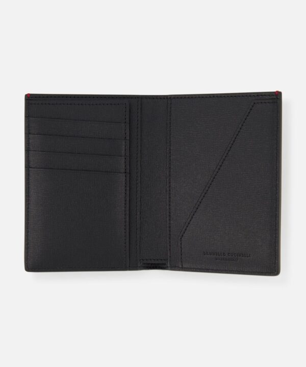 Alternative view of Brunello Cucinelli Leather Wallet and Passport Holder