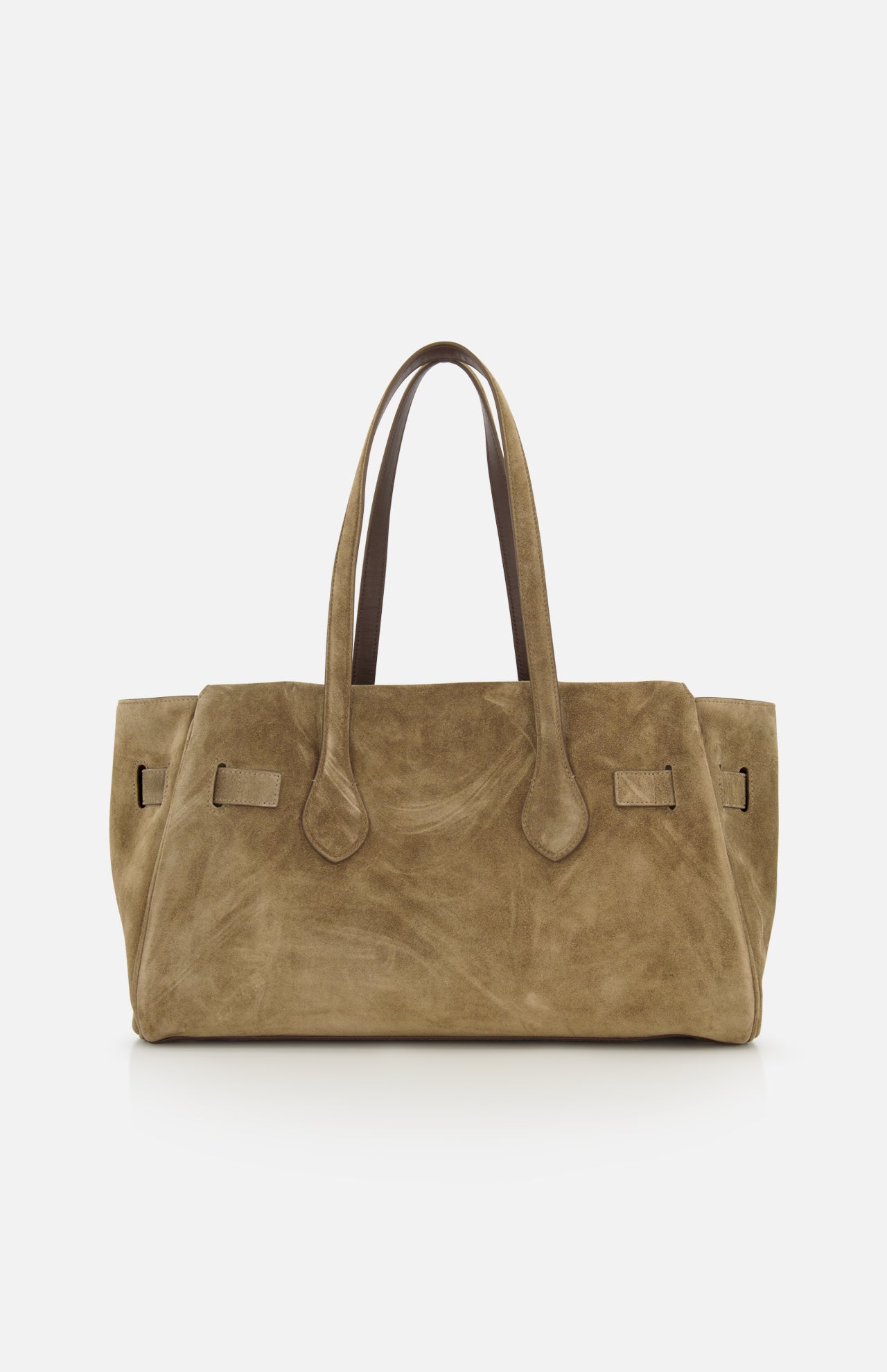 Brunello Cucinelli Explorer Suede Medium Shopper Bag - Image 3