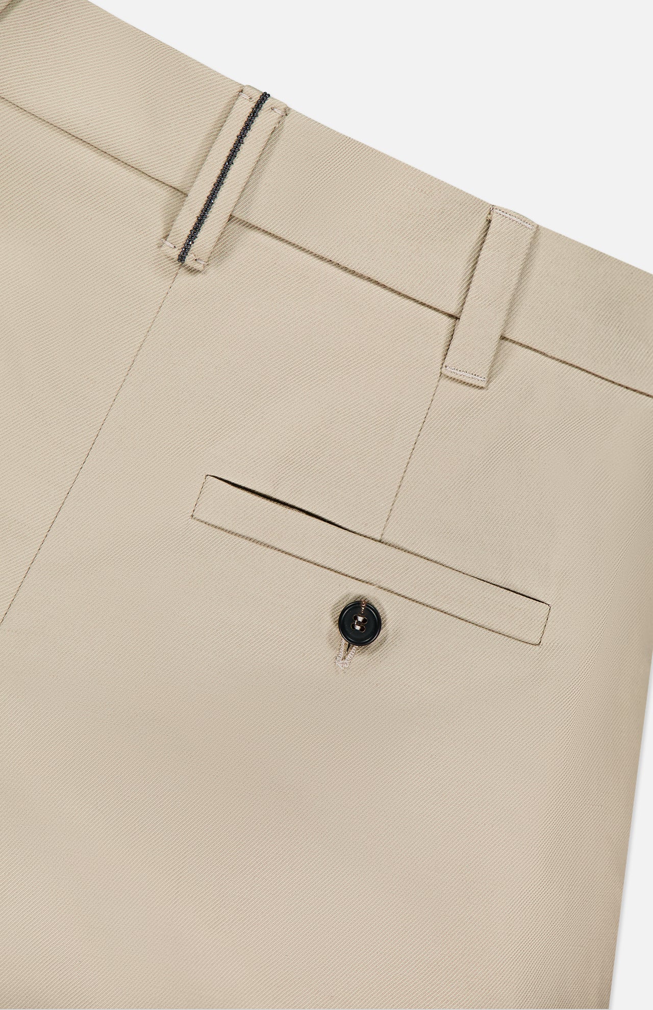 Cotton Linen Bull Bermuda Pleated Short - Image 4