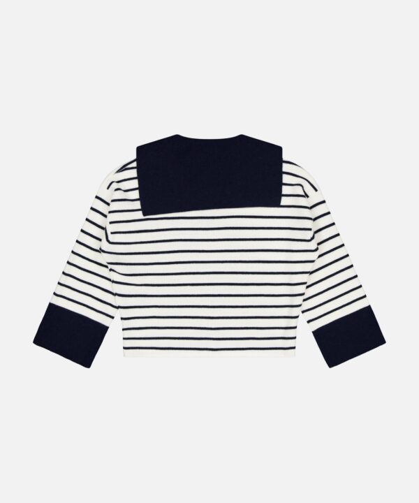 Cashmere Sailor Pullover Sweater - Image 3