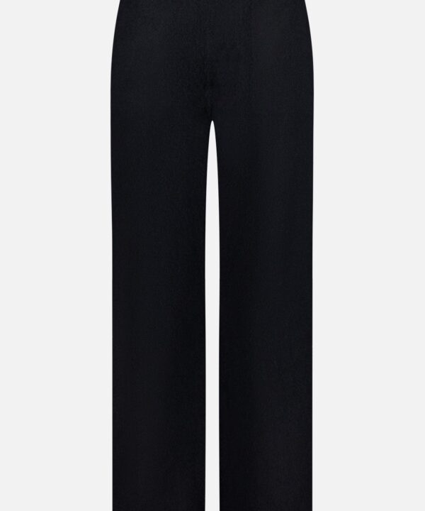 Cashmere Striped Wide Leg Pant