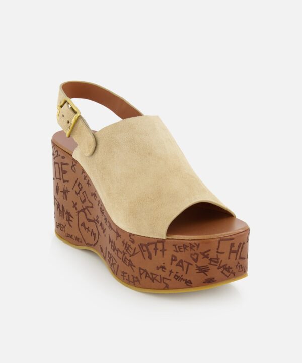 Maxime Carved Wedge Heel - Image 3