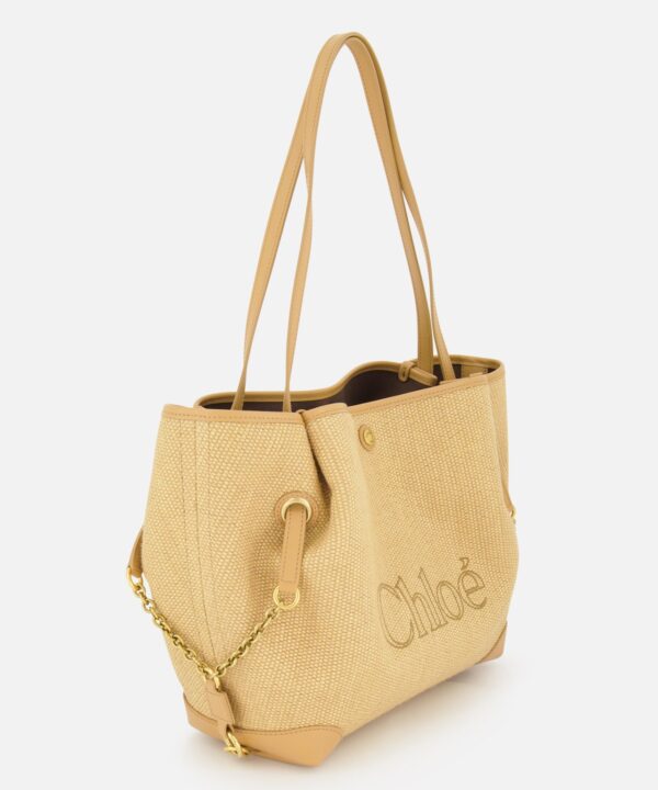 Alternative view of Chloé Raffia Clover Bag