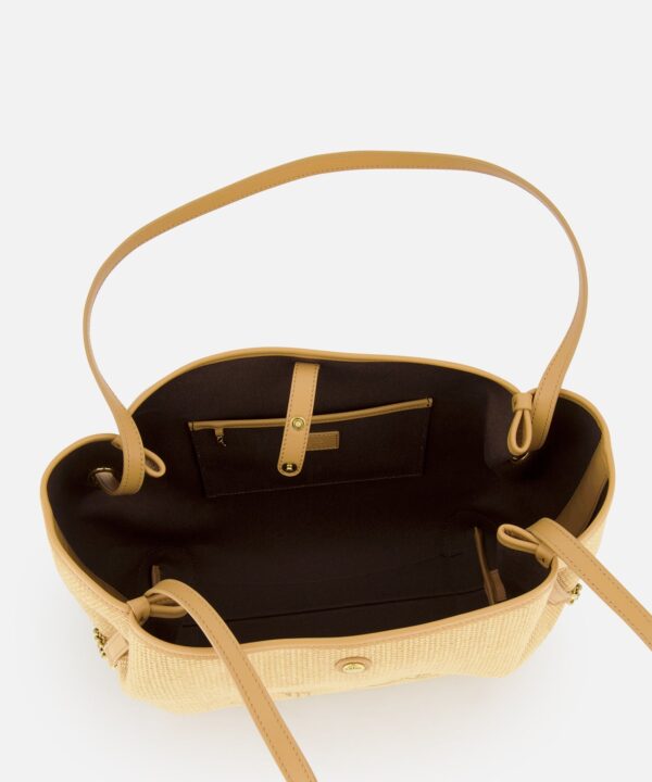 Chloé Raffia Clover Bag - Image 3