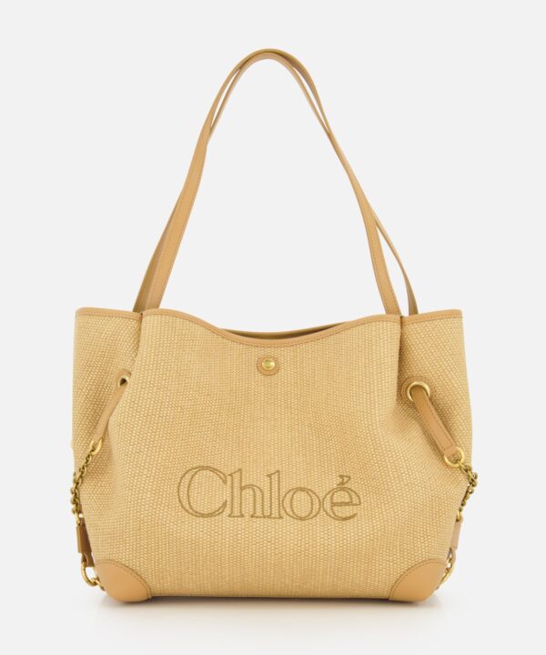 Chloé Raffia Clover Bag