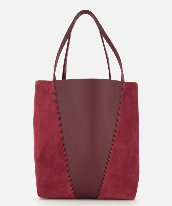 Chloé Leather and Suede Spin Bag - Image 5