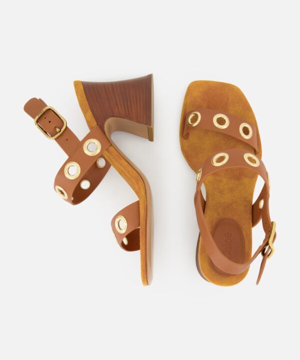 Janis Slingback Grommet Heels - Image 5
