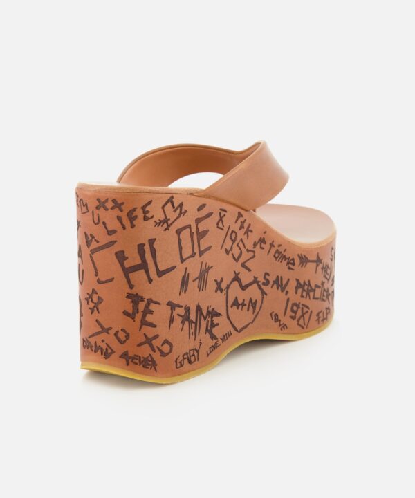 Maxime Wedged Thong Sandals - Image 3