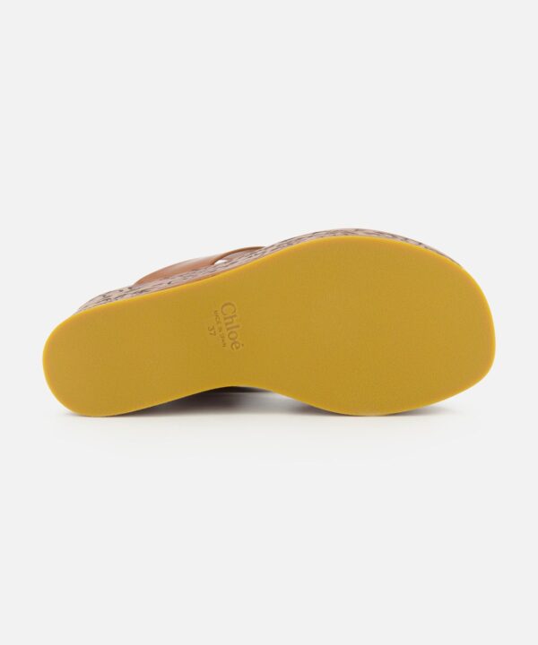 Maxime Wedged Thong Sandals - Image 4