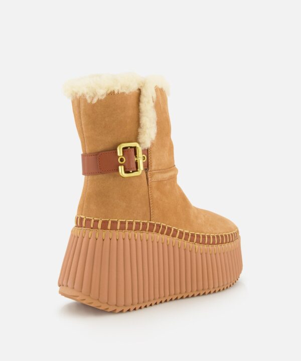 Nama Suede and Shearling Boots - Image 3