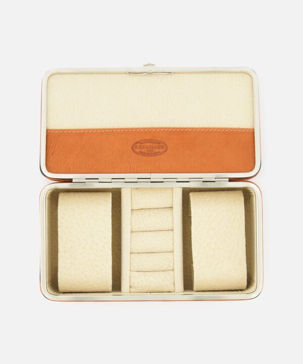 F. Hammann Cowhide Jewelry Box