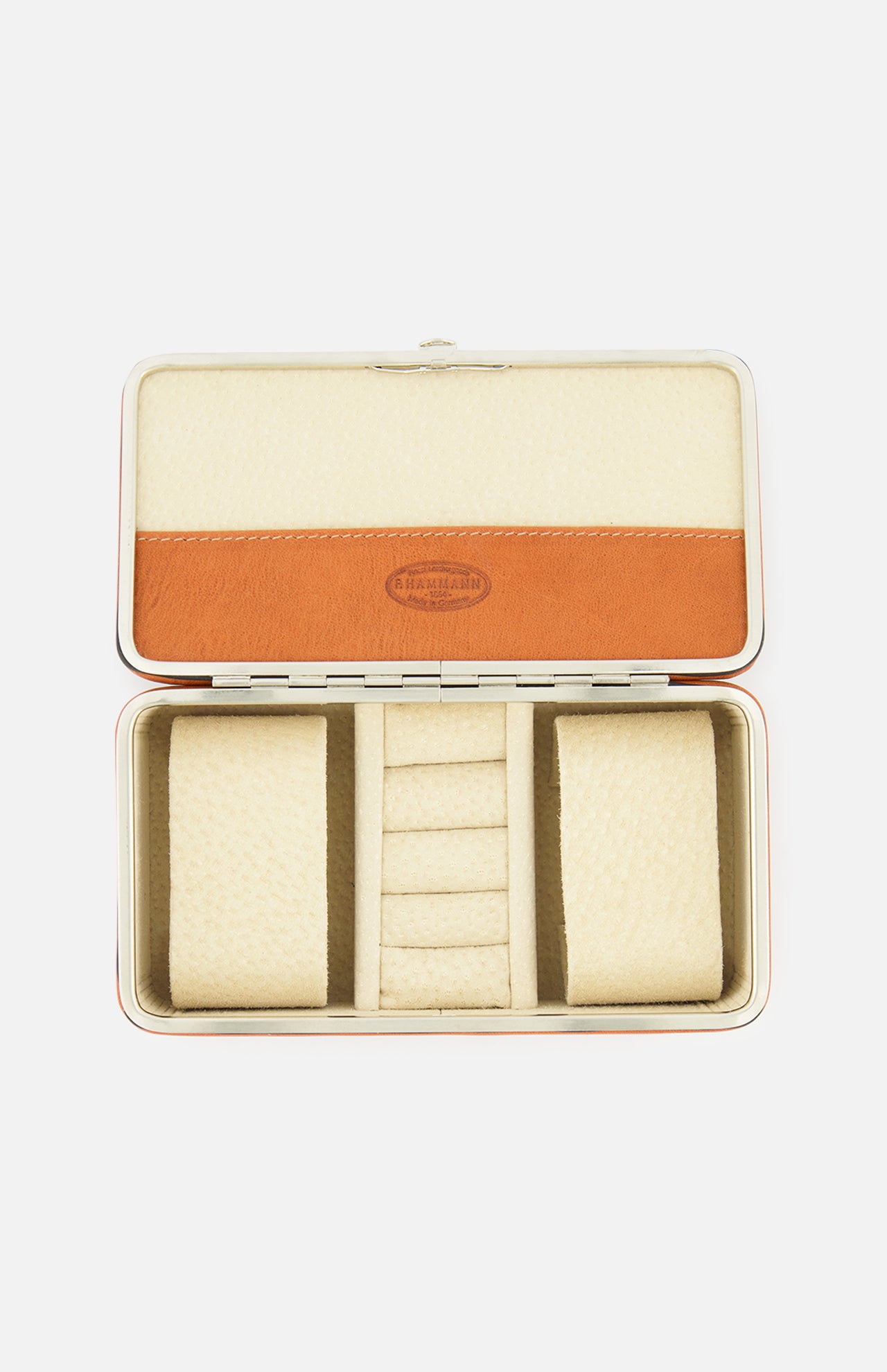 F. Hammann Cowhide Jewelry Box