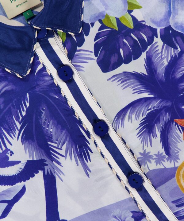 Alternative view of Fruit and Floral Pajama Shirt