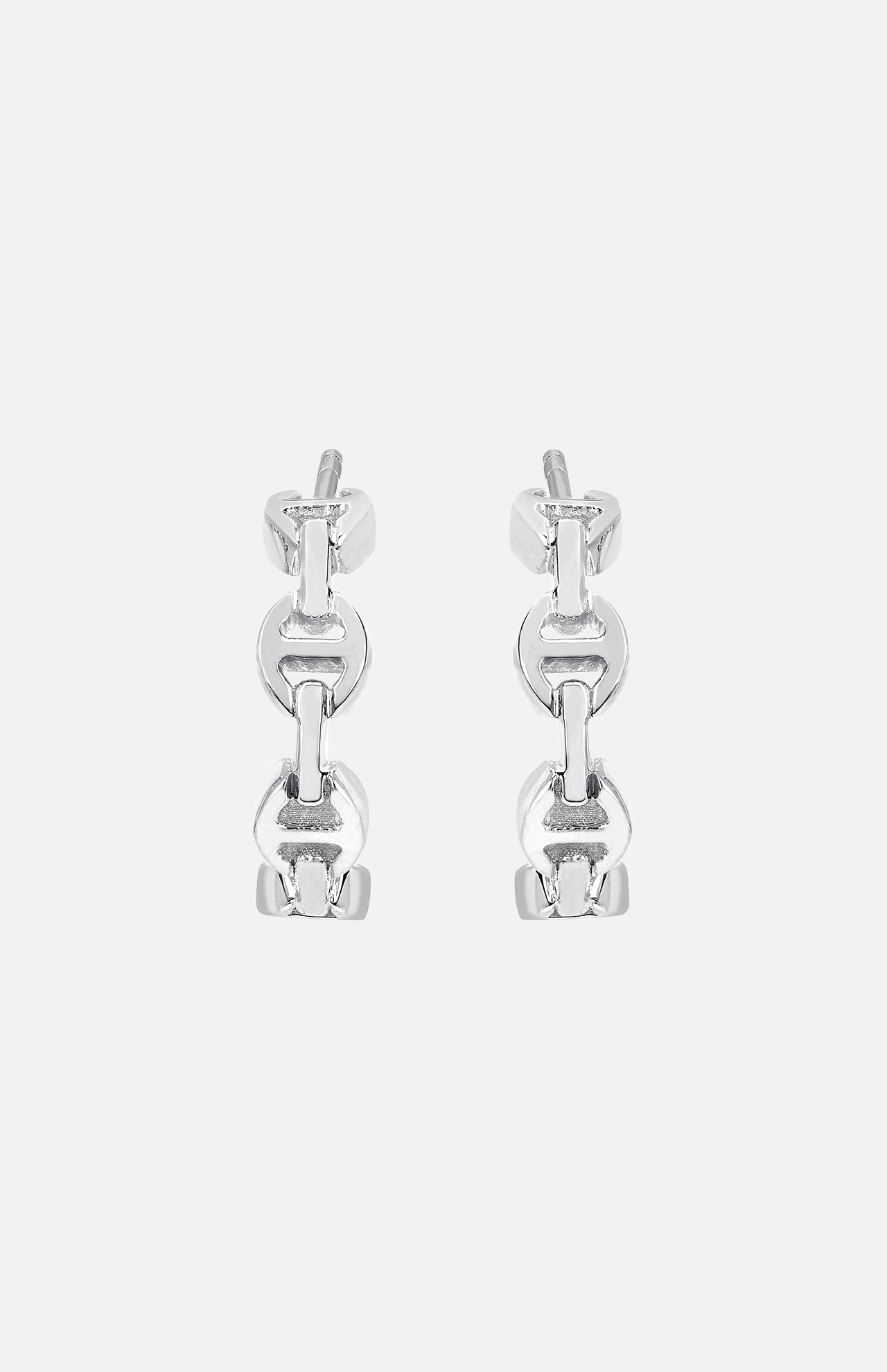 Micro Crescent Earrings - Image 2