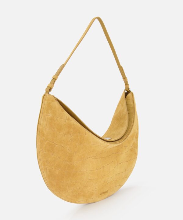 Alternative view of Jacquemus Le Calisso Rond Suede Hobo Bag