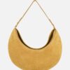Jacquemus Le Calisso Rond Suede Hobo Bag