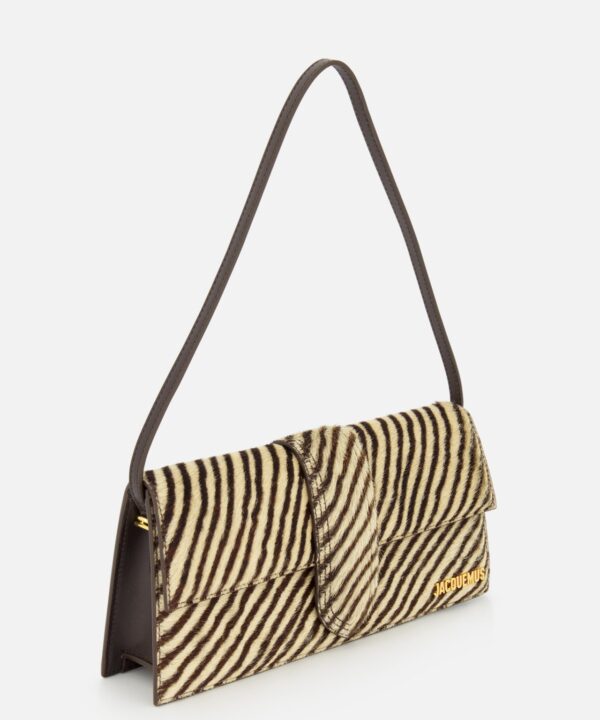 Alternative view of Jacquemus Le Bambino Long Zebra Shoulder Bag