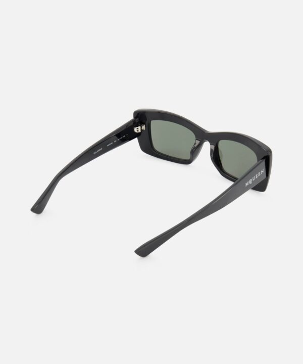Alexander McQueen Cat Eye Black Sunglasses - Image 3